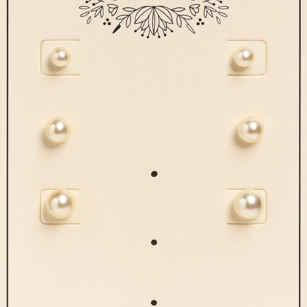 7 Charming Sisters "Pearls‎ of Wisdom" Earring Trio